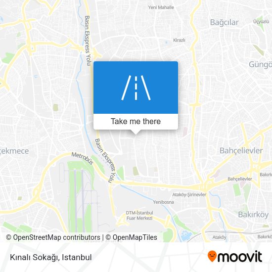 Kınalı Sokağı map