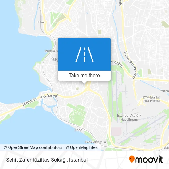 Sehit Zafer Kiziltas Sokağı map