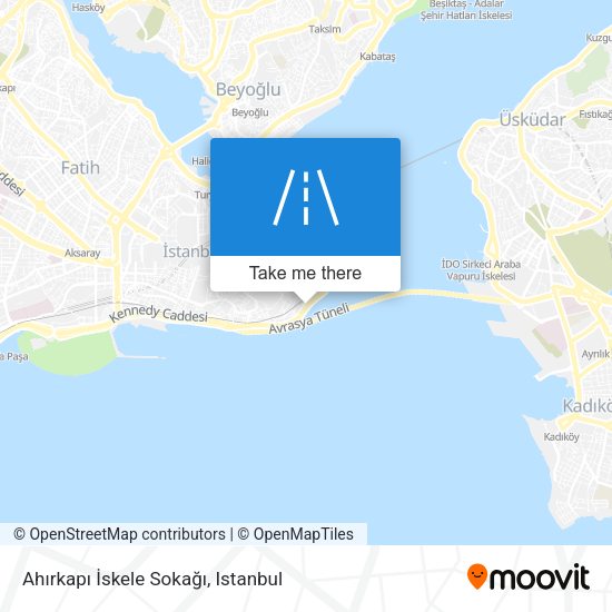 Ahırkapı İskele Sokağı map