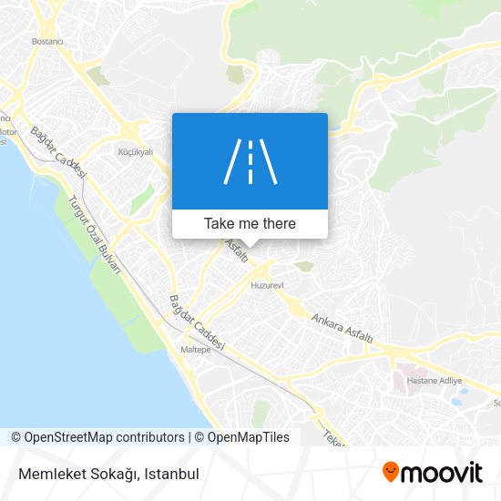 Memleket Sokağı map
