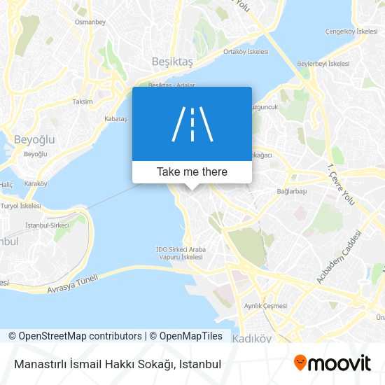 Manastırlı İsmail Hakkı Sokağı map