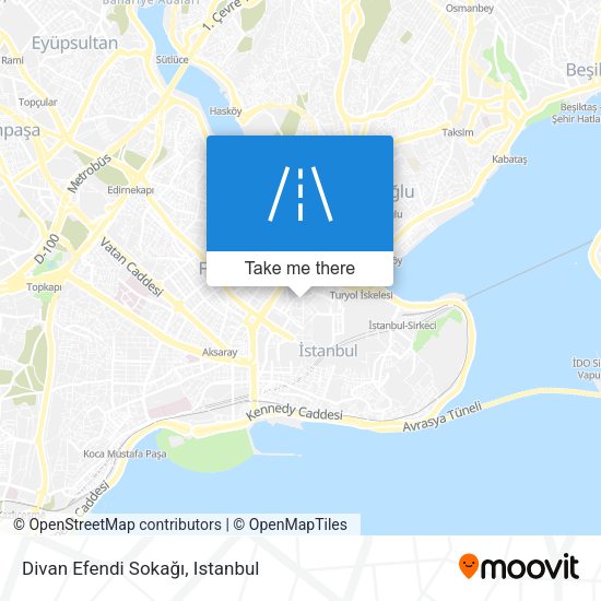 Divan Efendi Sokağı map
