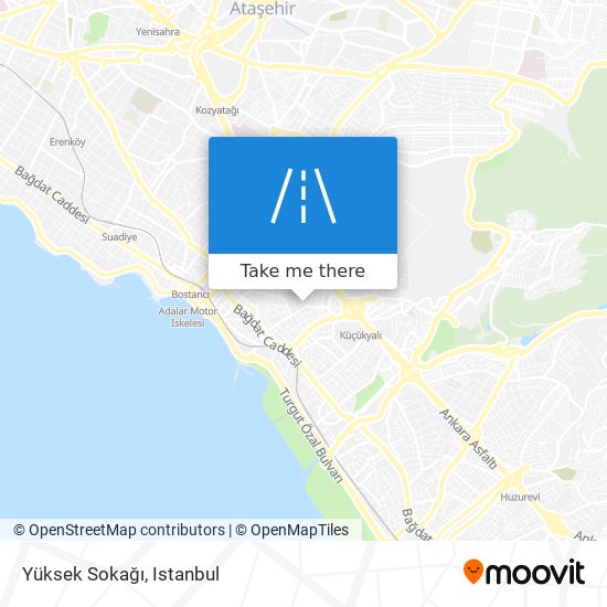 Yüksek Sokağı map