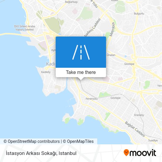 İstasyon Arkası Sokağı map