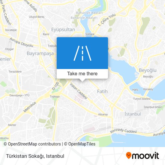 Türkistan Sokağı map