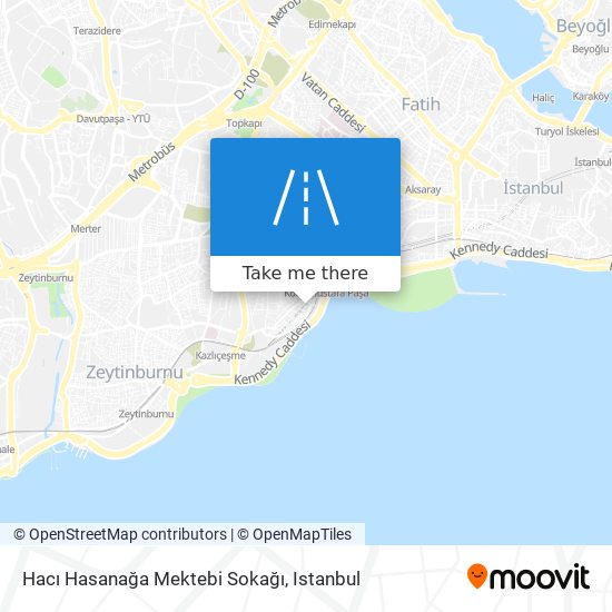 Hacı Hasanağa Mektebi Sokağı map