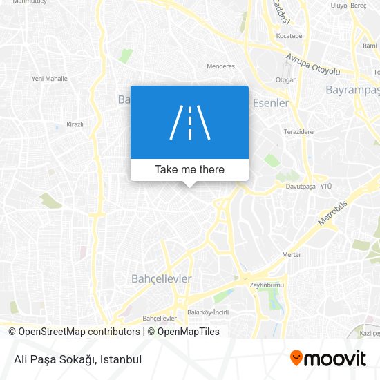 Ali Paşa Sokağı map