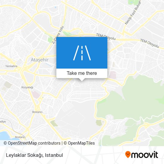 Leylaklar Sokağı map