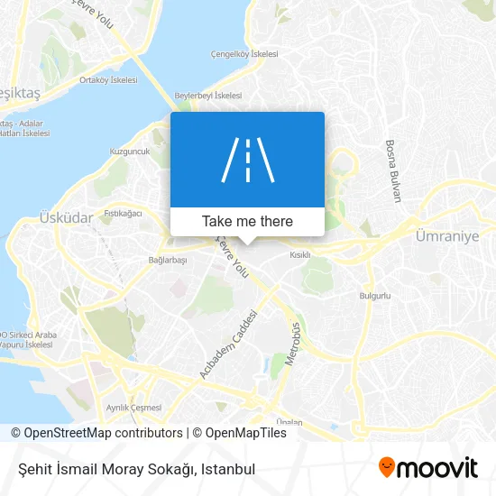 Şehit İsmail Moray Sokağı map