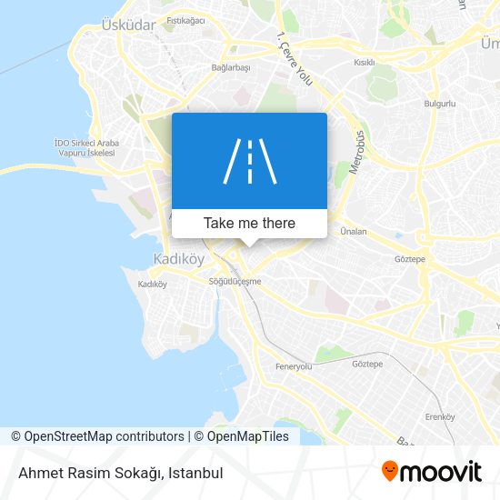 Ahmet Rasim Sokağı map