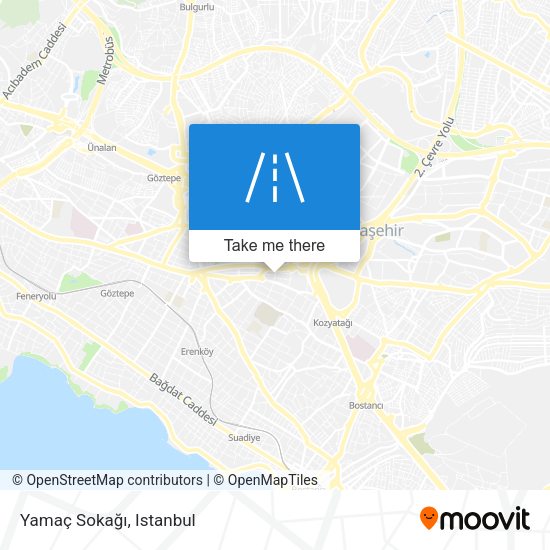 Yamaç Sokağı map