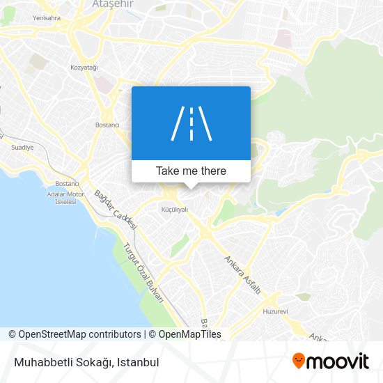 Muhabbetli Sokağı map