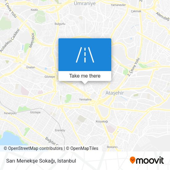Sarı Menekşe Sokağı map