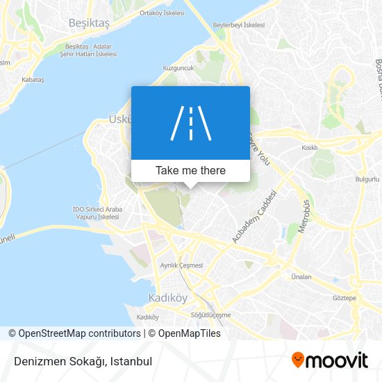 Denizmen Sokağı map