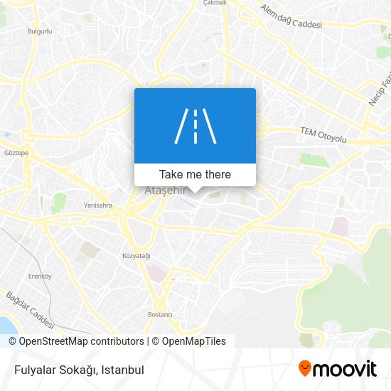 Fulyalar Sokağı map