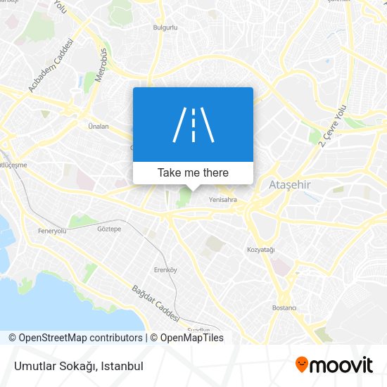 Umutlar Sokağı map