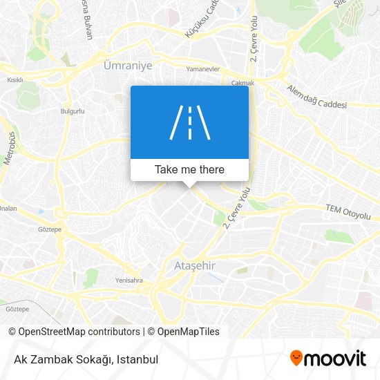 Ak Zambak Sokağı map