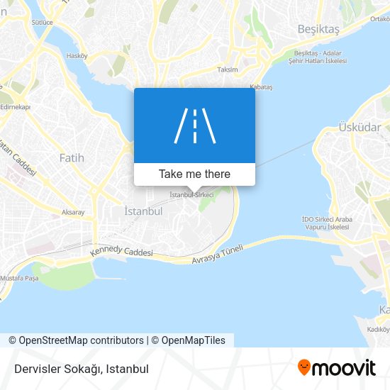 Dervisler Sokağı map