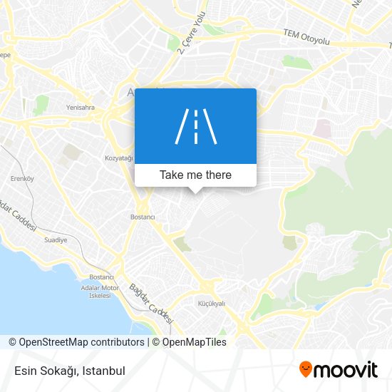 Esin Sokağı map