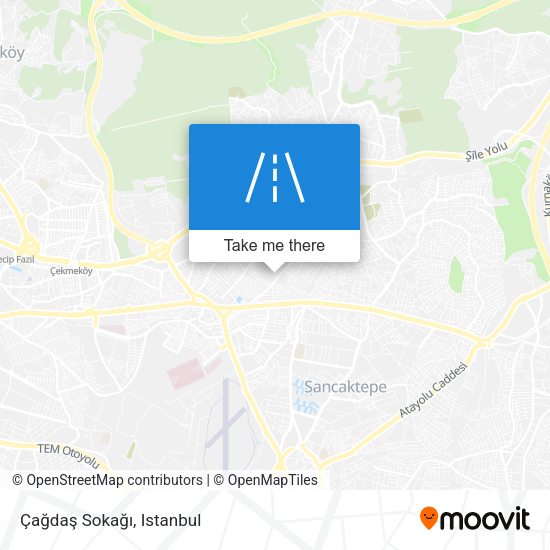 Çağdaş Sokağı map