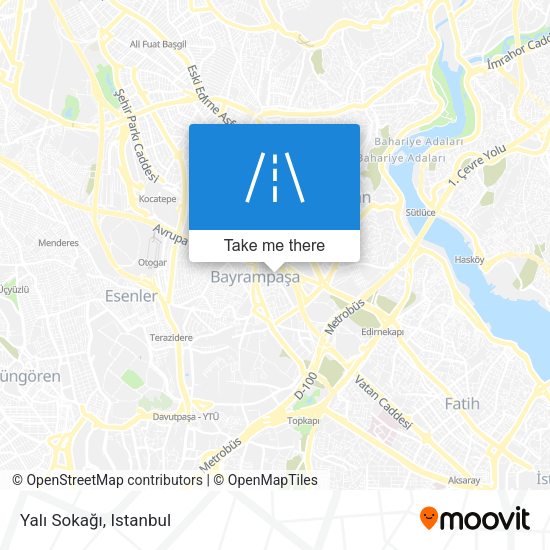 Yalı Sokağı map