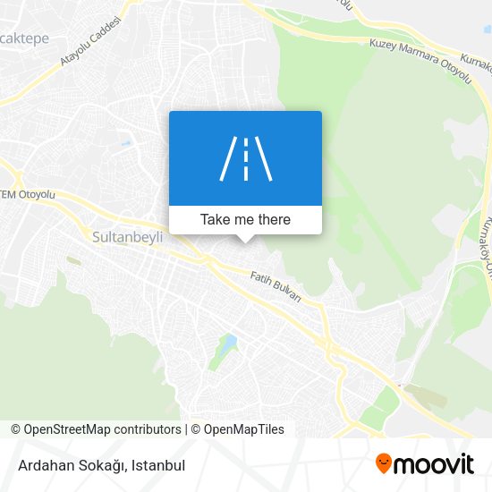 Ardahan Sokağı map