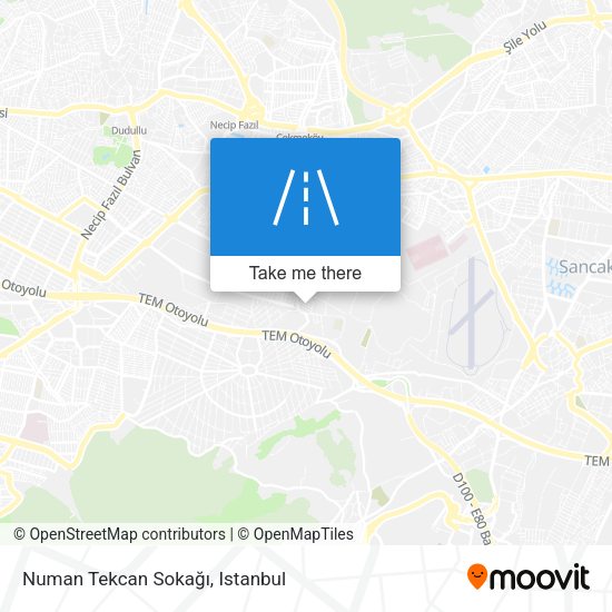 Numan Tekcan Sokağı map