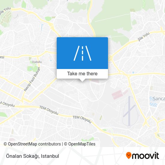 Önalan Sokağı map