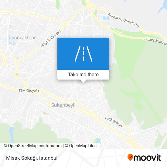 Misak Sokağı map