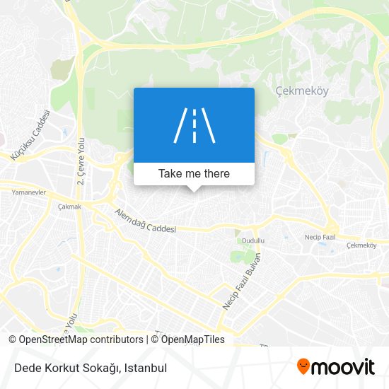 Dede Korkut Sokağı map