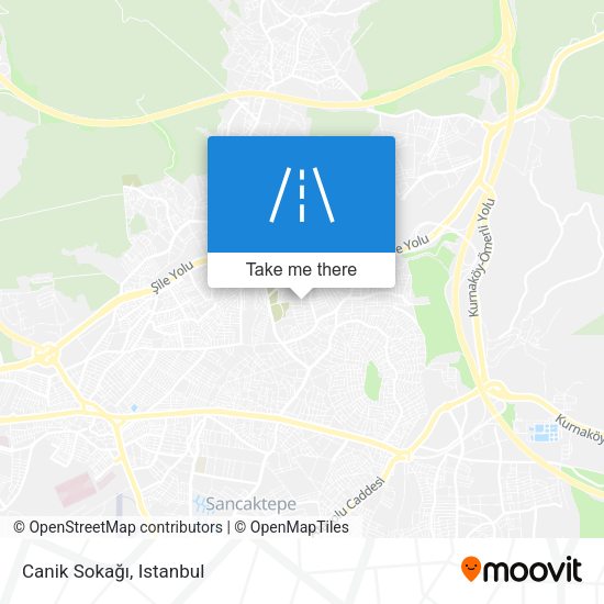 Canik Sokağı map