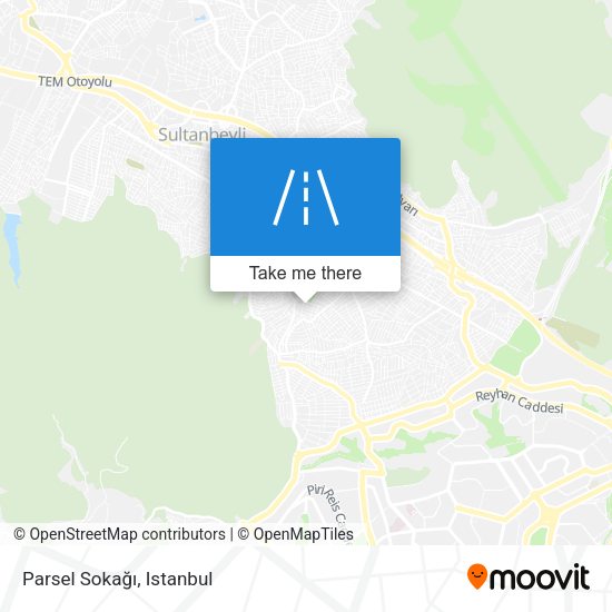 Parsel Sokağı map