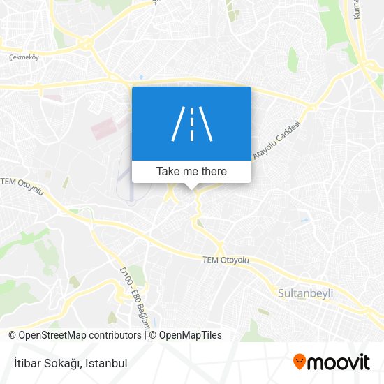 İtibar Sokağı map