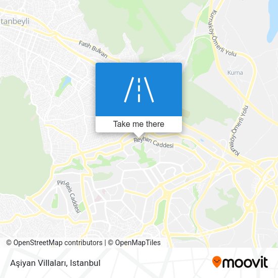 Aşiyan Villaları map