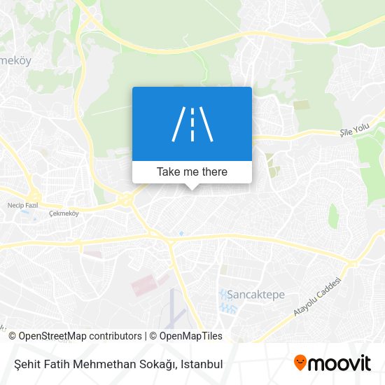 Şehit Fatih Mehmethan Sokağı map
