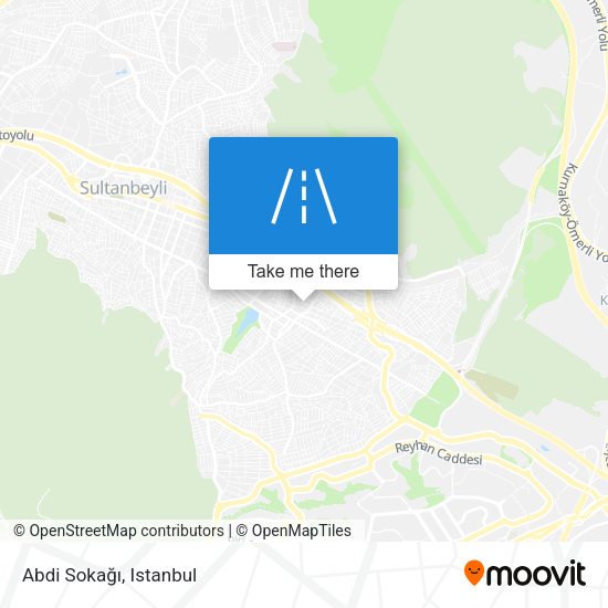Abdi Sokağı map