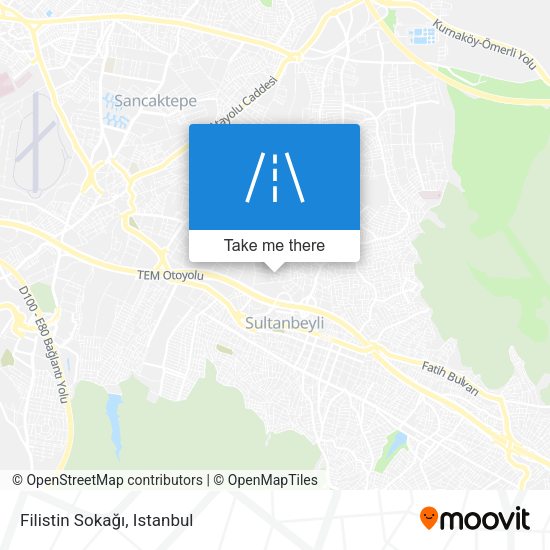 Filistin Sokağı map