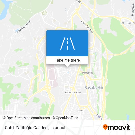 Cahit Zarifoğlu Caddesi map