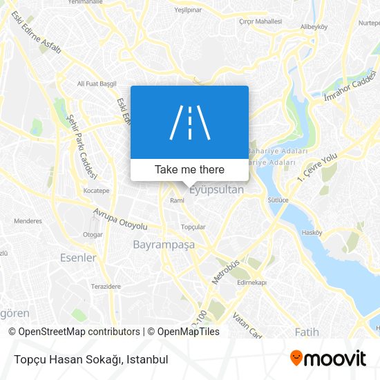 Topçu Hasan Sokağı map