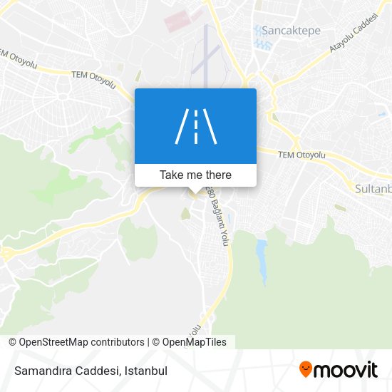 Samandıra Caddesi map