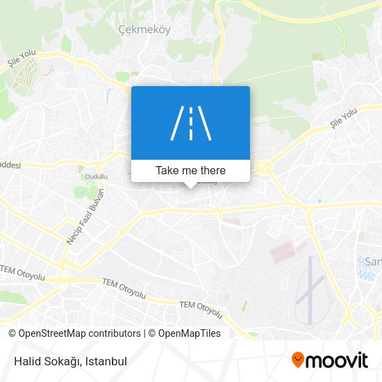Halid Sokağı map