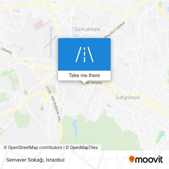 Semaver Sokağı map