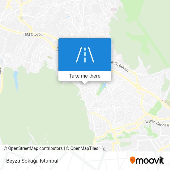 Beyza Sokağı map