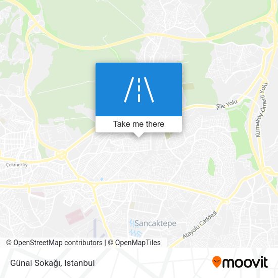 Günal Sokağı map