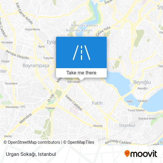 Urgan Sokağı map