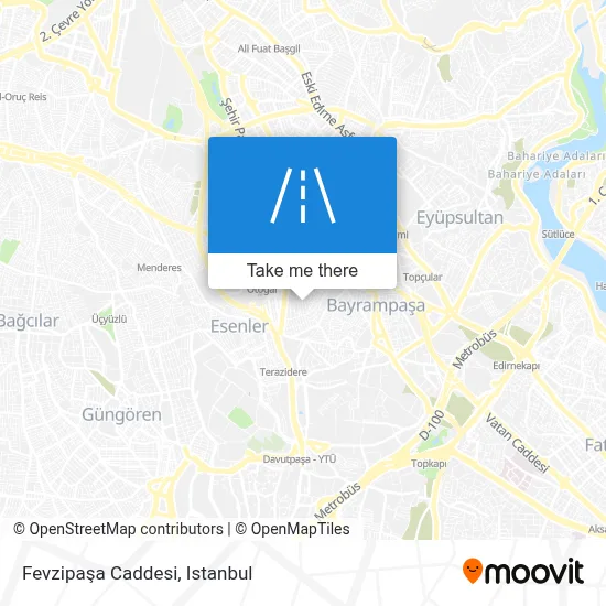 Fevzipaşa Caddesi map