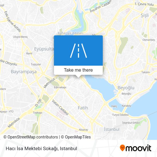 Hacı İsa Mektebi Sokağı map