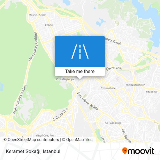 Keramet Sokağı map