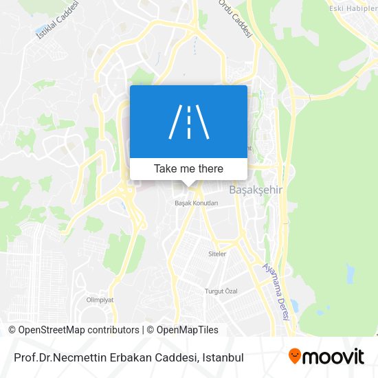 Prof.Dr.Necmettin Erbakan Caddesi map