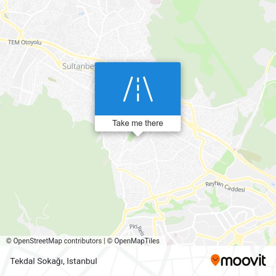 Tekdal Sokağı map